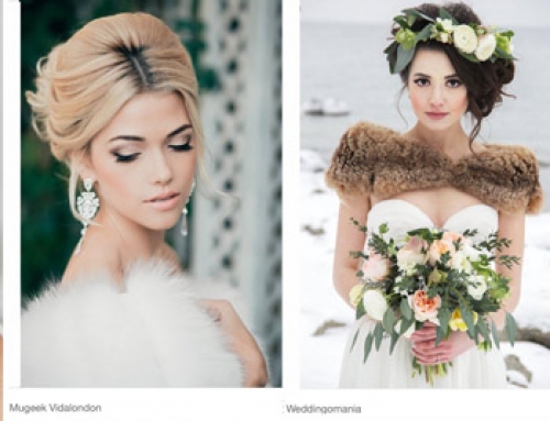 Winter bridal looks