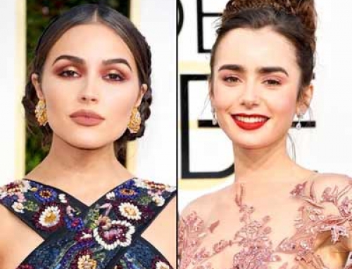 Make up looks from the Golden Globes 